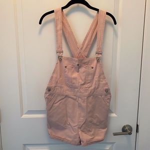 Brandy Melville Pink Overalls